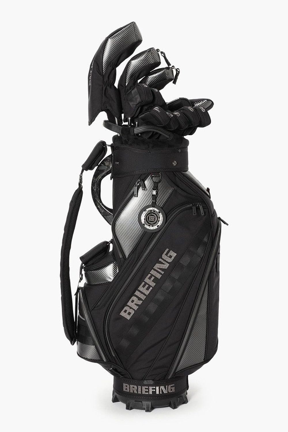 【26SS】【銀行振込・代金引換不可】【返品・交換不可】 CR-12 PREMIUM CARBON / プレミアムカーボンコレクション カートタイプ キャディバッグ (ブラック)