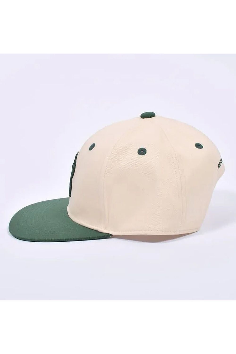 【26SS】 BICOLOR CAP FLAT / バイカラー キャップ フラット (ベージュ/グリーン)