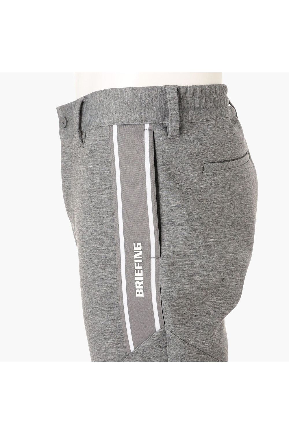 【26AW】 MEN’S WARM LINE JOGGER PANTS / ダンボールニット サイドライン ジョガーパンツ (グレー)