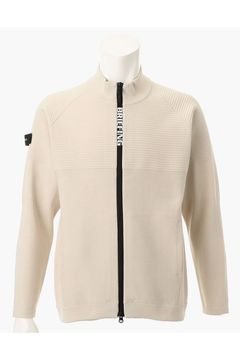 【25AW】 MEN'S WR KNIT BLOUSON / 超撥水糸 ハイネックニットブルゾン (ベージュ)