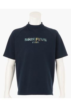 【26SS】 CR MS BOTANICAL LOGO HIGHNECK RF / ボタニカルロゴ モックネックTシャツ (ネイビー)