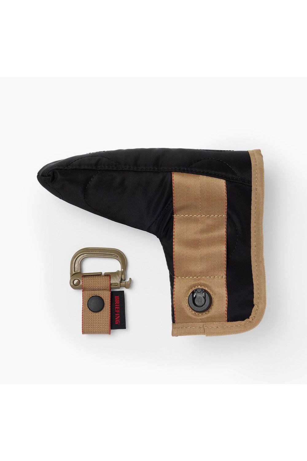 【26AW】【MIL COLLECTION】 PUTTER COVER QUILTED MIL CY / コーデュラナイロン キルティング生地 ピンタイプ パターカバー (ブラック)