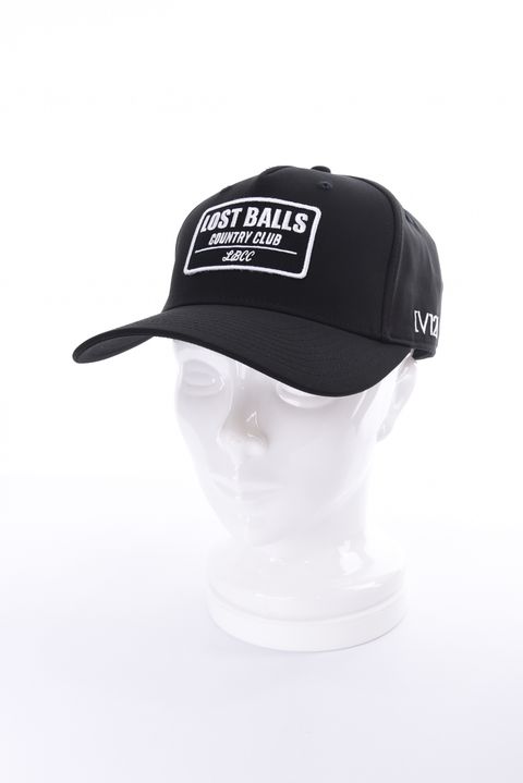 【26AW】 LBCC CAP / ゴルフフレーズワッペン キャップ (ブラック)