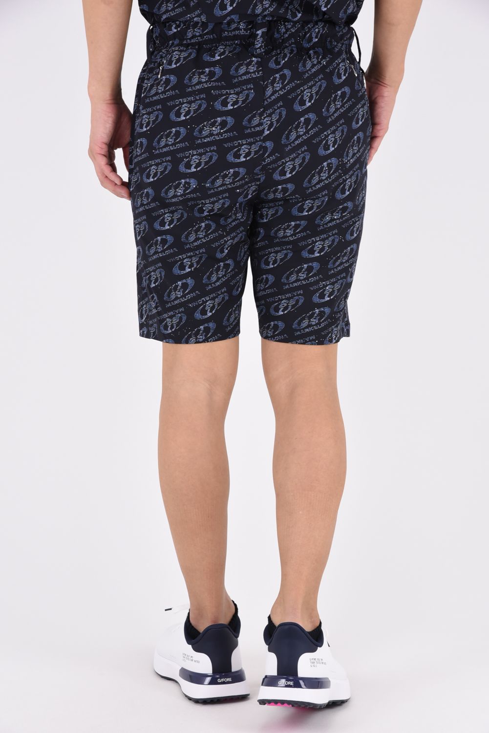 【2026AW 木村拓哉さん着用 VOL.1】 VORTEX DRY TECH SHORTS / オーバルスカルパターン ナイロンショートパンツ (ブルー)