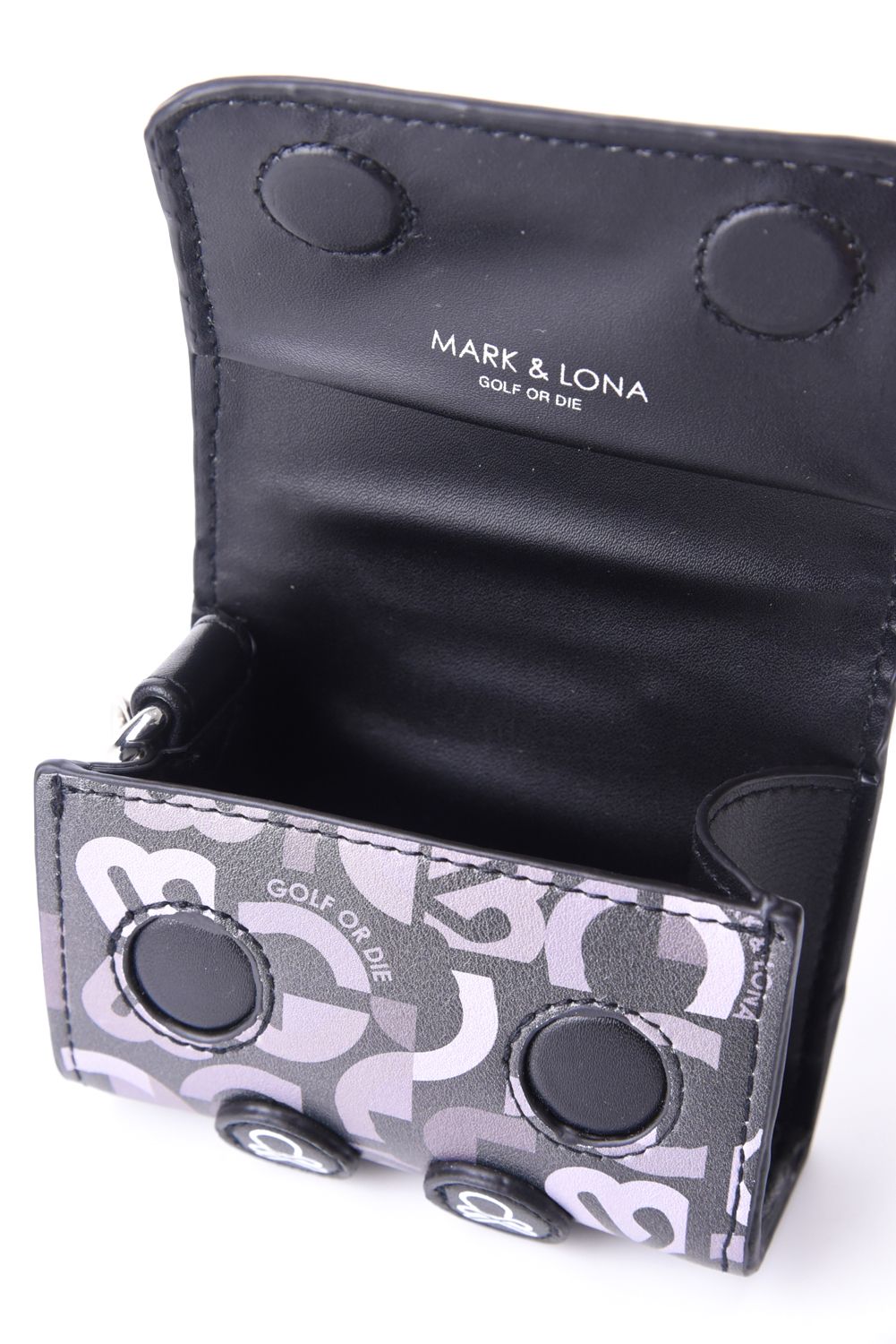 【26SS】 G.O.D UTILITY BALL CASE / シンセティックレザー 多機能ボールポーチ (ブラック)