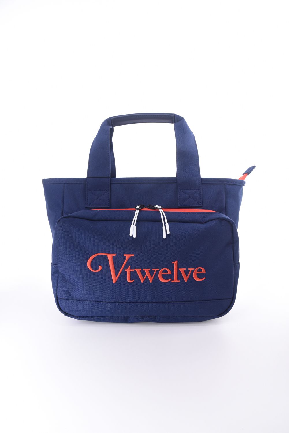 【26SS】 ZP CART BAG / ブランドロゴ刺繍 保冷ポケット付きカートバッグ (ネイビー)