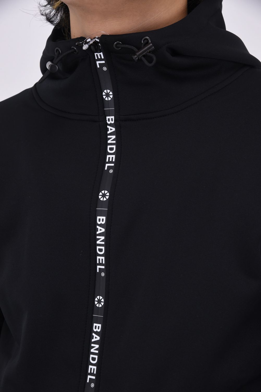 BASIC FULL ZIP PARKA MENS / テックスブリッド 止水ファスナー ジップアップパーカー (ブラック)
