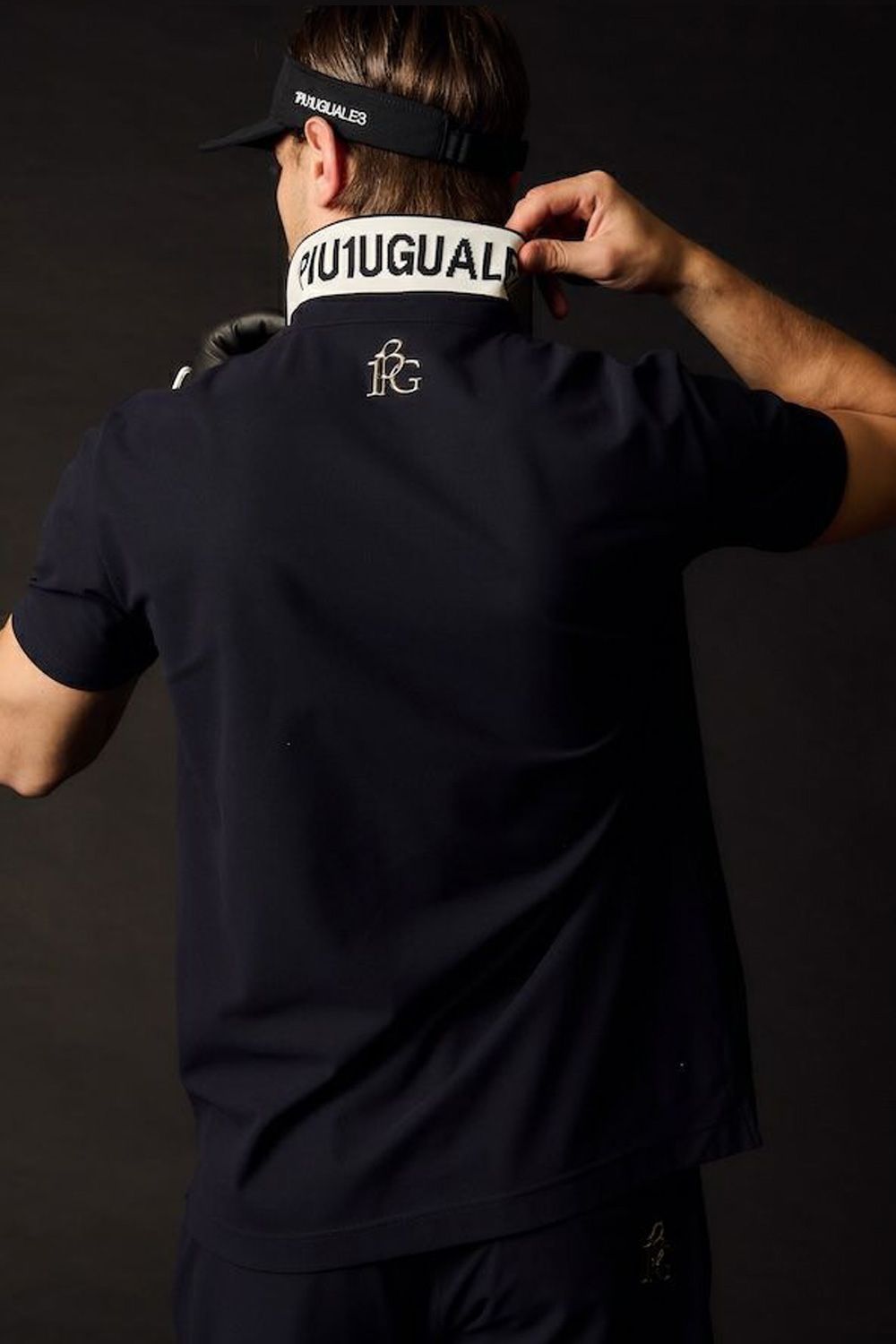 【26SS】 LUXE MESH POLO / ラグゼ メッシュポロ (ブラック) (4月入荷予定)