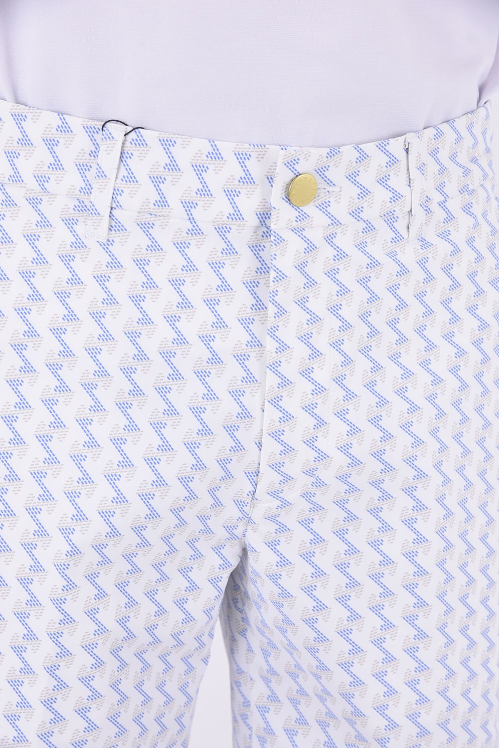MENS GM PRINT SHORTS / GM プリント ショートパンツ (ホワイト)