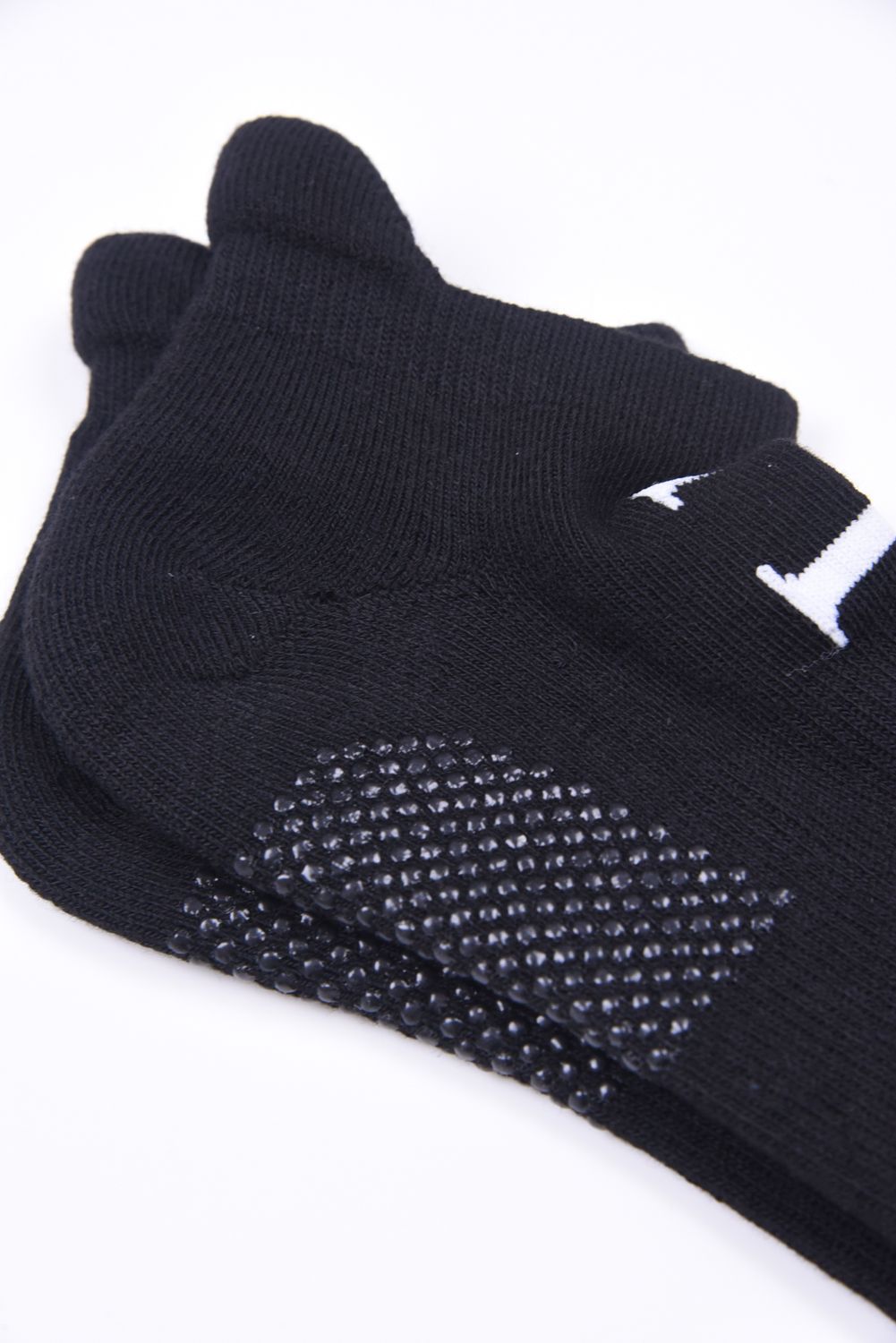 LUXE LOGO SOCKS / ブランドロゴ ソックス ブラック