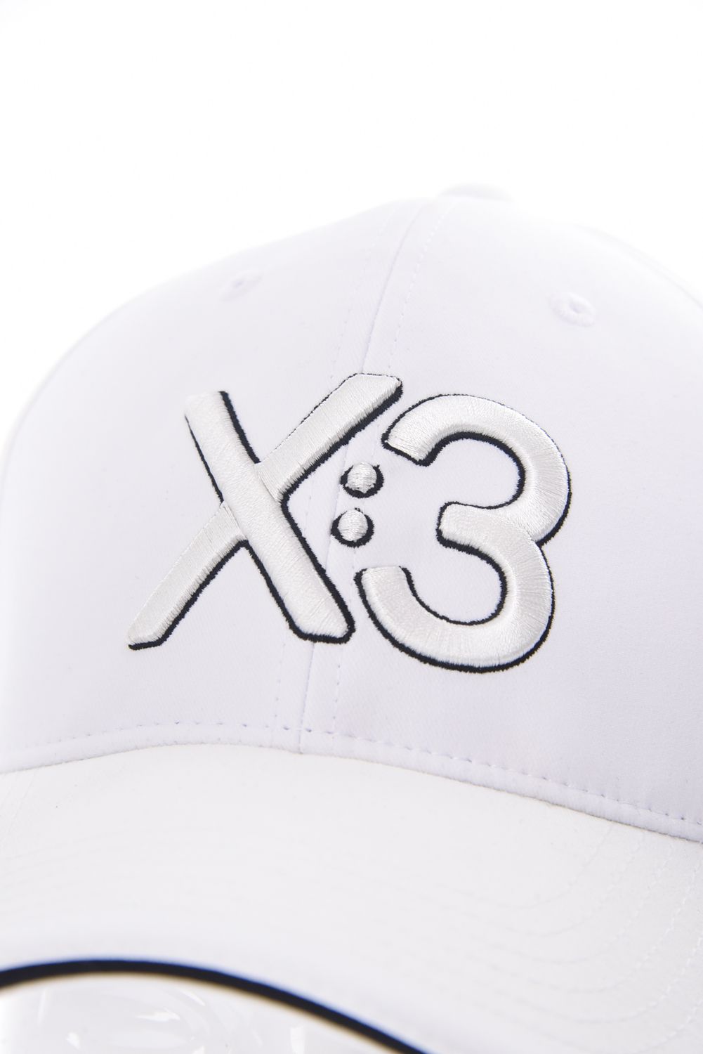 KI-XXX THREE - 【25SS】 LOGO CAP / ロゴ キャップ (ホワイト