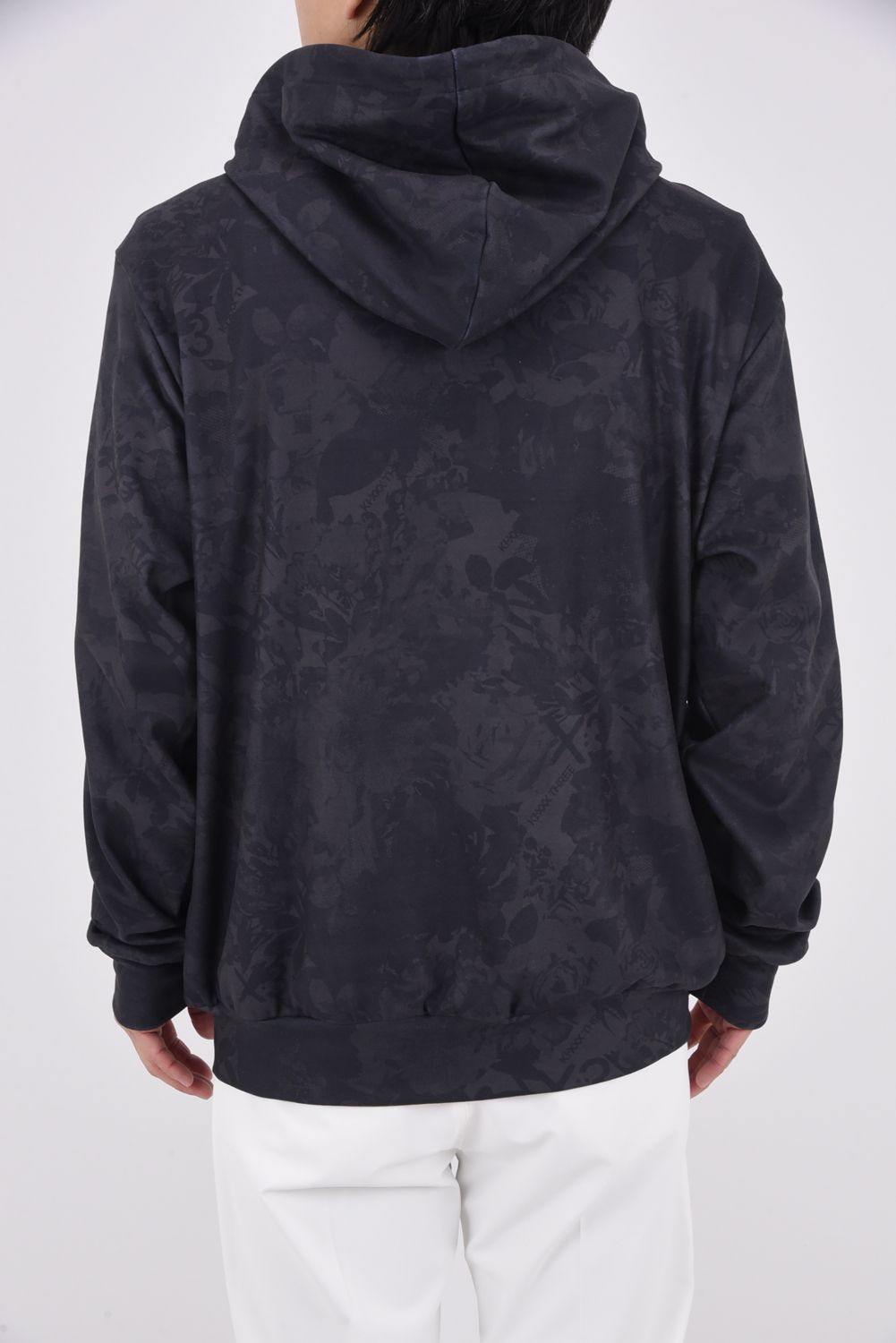 【期間限定ポイント10倍】【25AW】 FLOWER CAMO FULL ZIP HOODIE / フラワーカモ フルジップパーカー (ブラック)