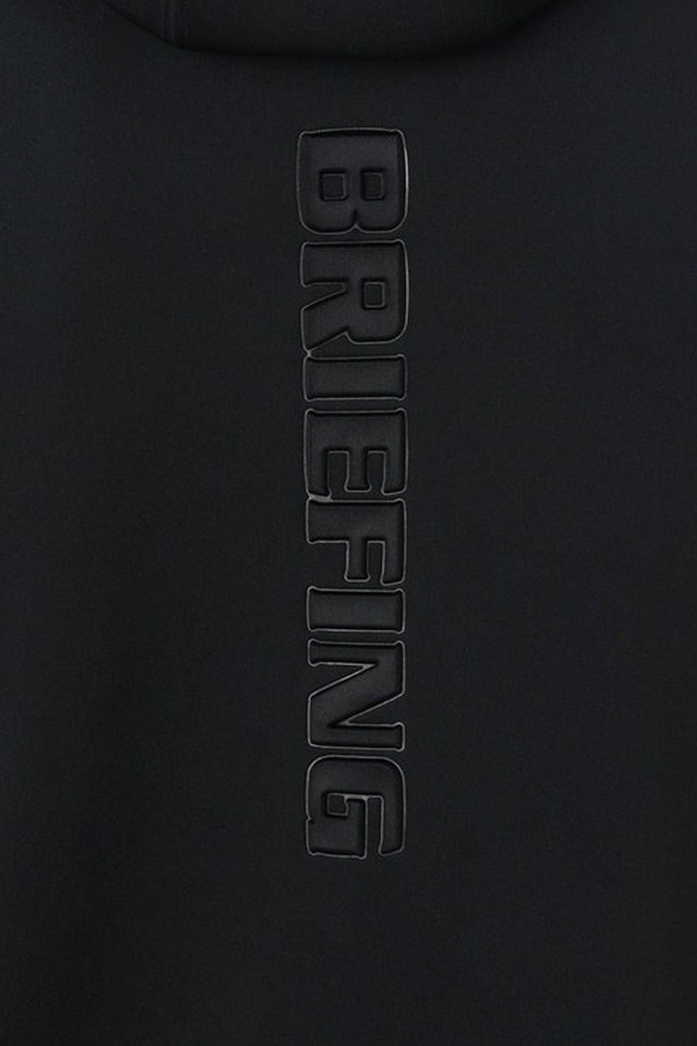 【25AW】MEN'S 3D LOGO PARKA / 3Dロゴ ストレッチジャージパーカー (ブラック)
