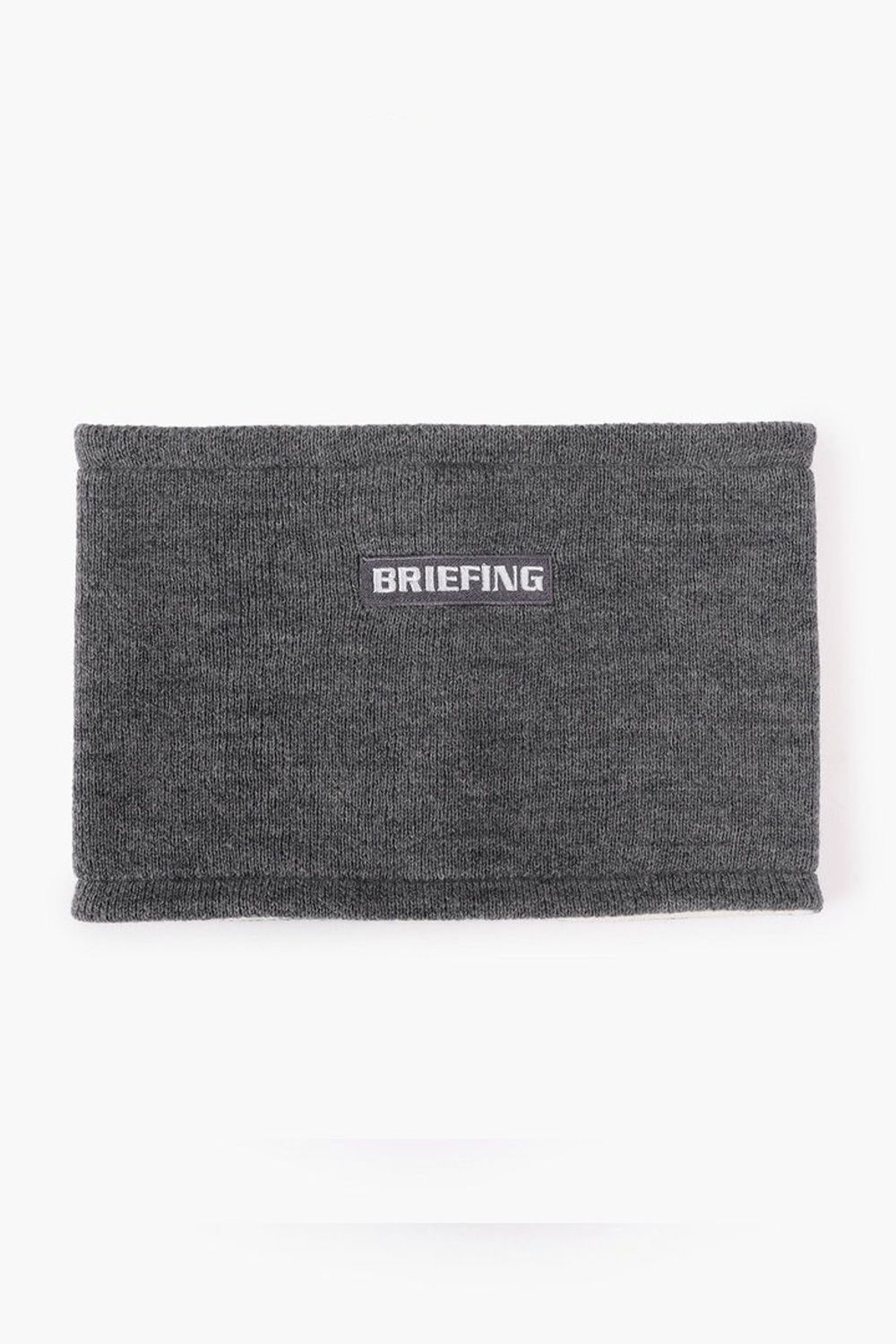【26AW】 WOOL KNIT NECK WARMER / ウール ニット ネックウォーマー (グレー)