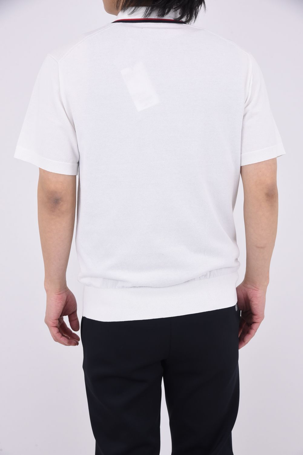 BRIEFING - 【25SS】 MENS TRICOLOR KNIT POLO / トリコロール