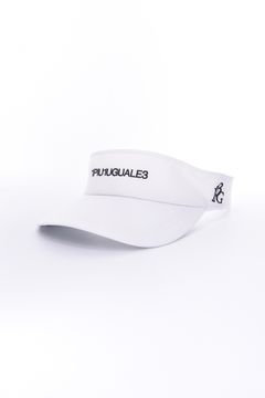 VISOR / ツバ裏ロゴ サンバイザー ホワイト
