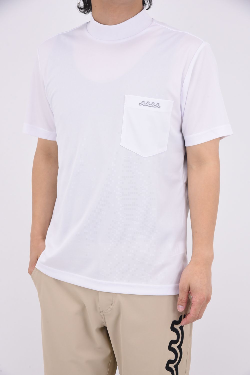 BANDEL GOLF - 【25SS】 ALLOVER SWITCH S/S MOCK NECK SHIRTS