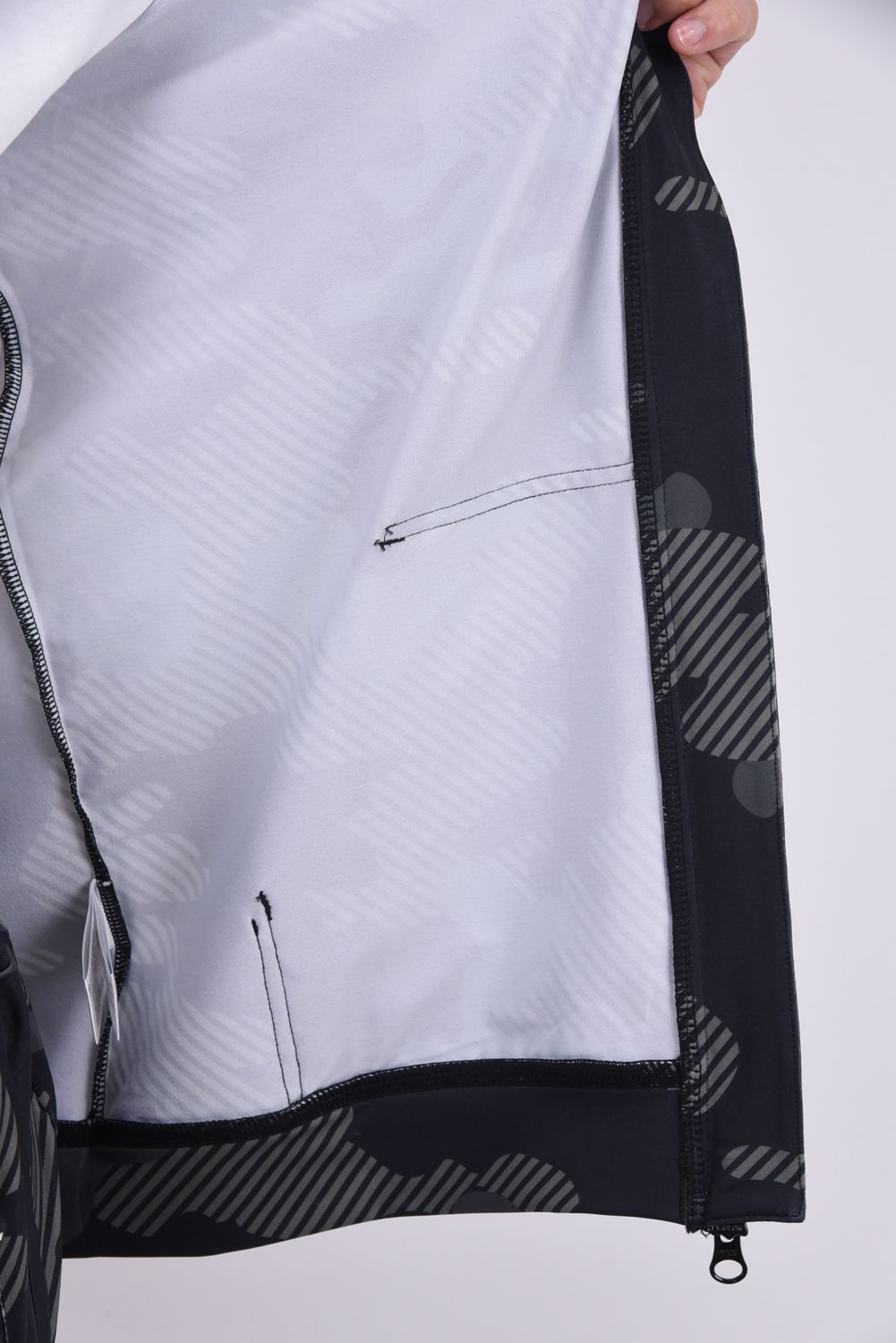 【26SS】 RUSH PARKA (DIAGONAL CAMO) / ダイアゴナルカモフラージュ ラッシュガードパーカー (ブラック)