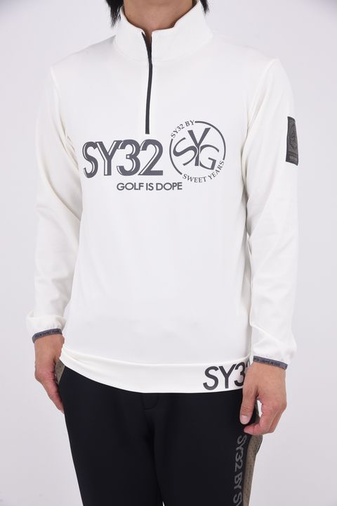 【25AW】 MAT NEO PRENE PULL ZIP SWEAT / ハーフジップ スウェット (ホワイト)
