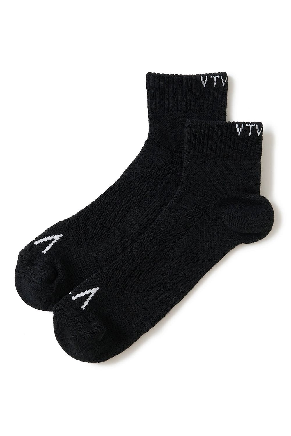 【26SS】 DOUBLE LOGO SOCKS / ダブルロゴ ソックス (ブラック)