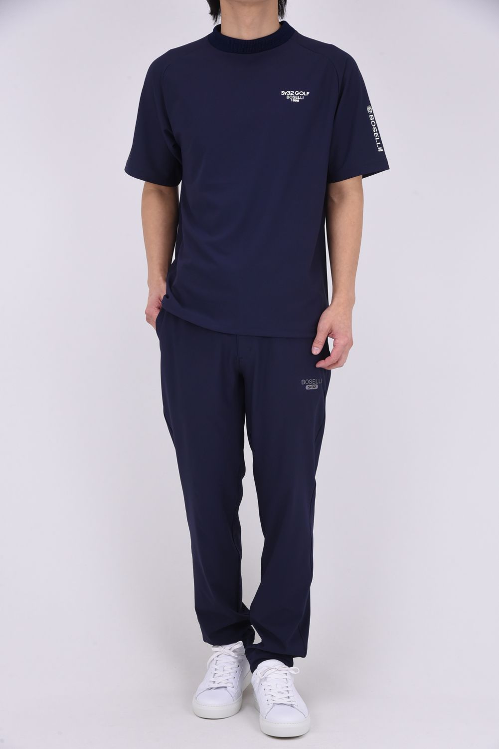 【26SS】 BOSELLI CREW SHIRTS / クルーネック Tシャツ (ネイビー)