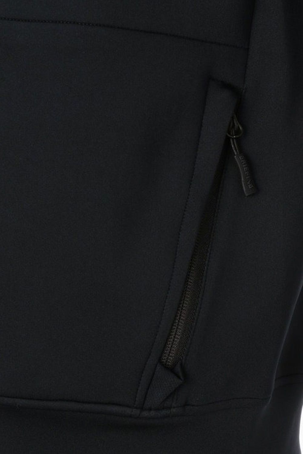 【25AW】MEN'S 3D LOGO PARKA / 3Dロゴ ストレッチジャージパーカー (ブラック)