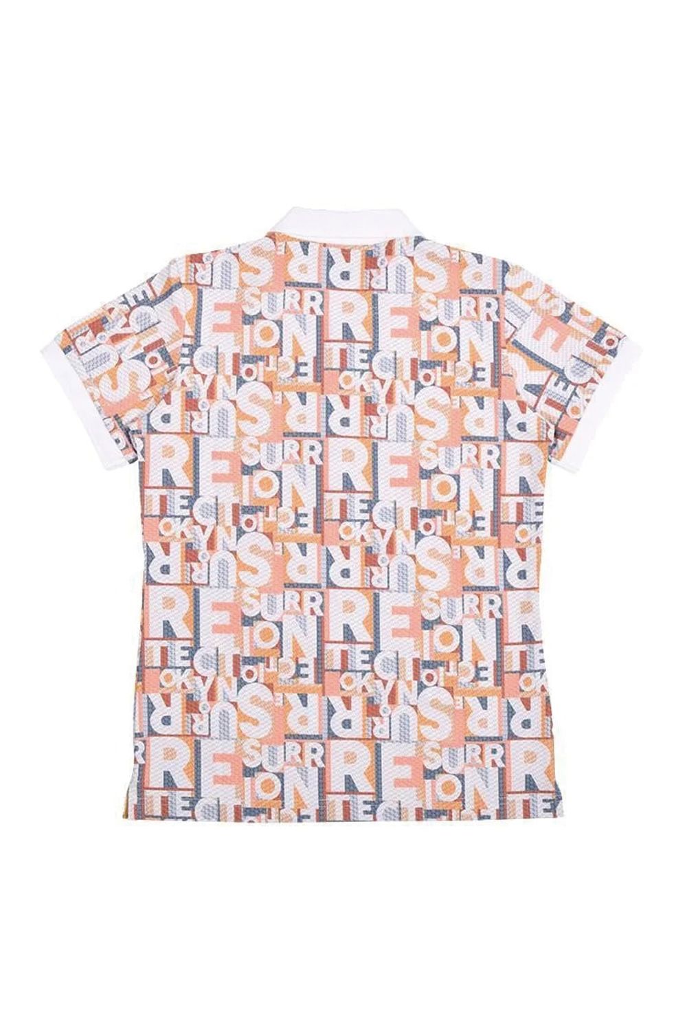 【26SS】【レディース】 JUNCTION POLO / 総柄プリント ポロシャツ (デイタイムジャンクション)*