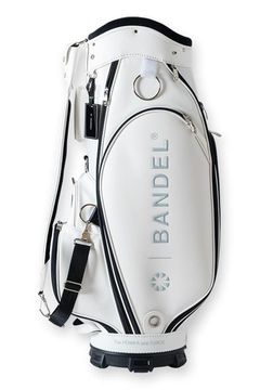 【期間限定ポイント10倍】【銀行振込・代金引換不可】【返品・交換不可】  CART TYPE CADDY BAG / カートタイプ キャディバッグ (ホワイト/ライトグレー)
