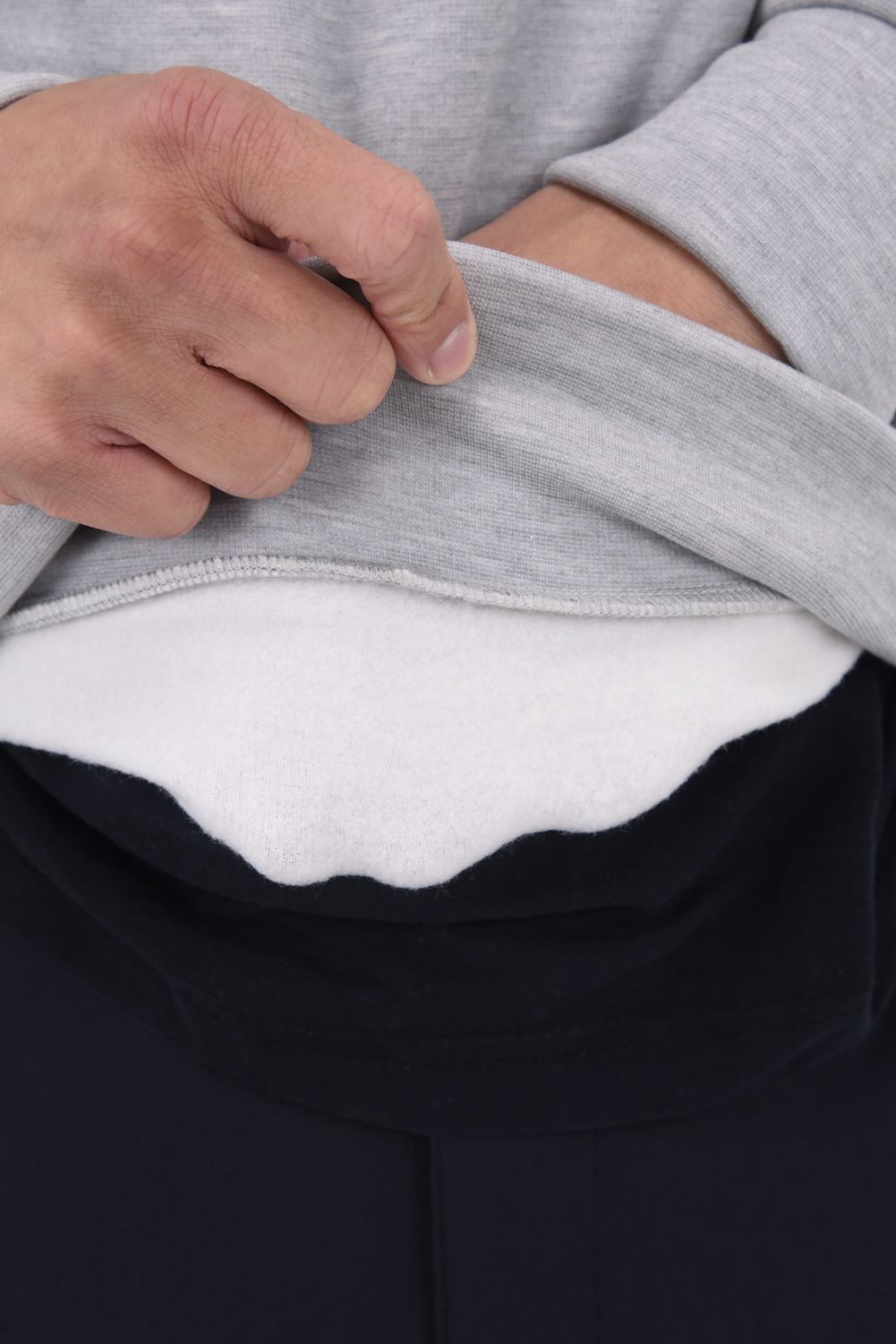 【25AW】 ACTIVE LOGO HOODIE / アクティブ ロゴ フーディー (杢グレー)