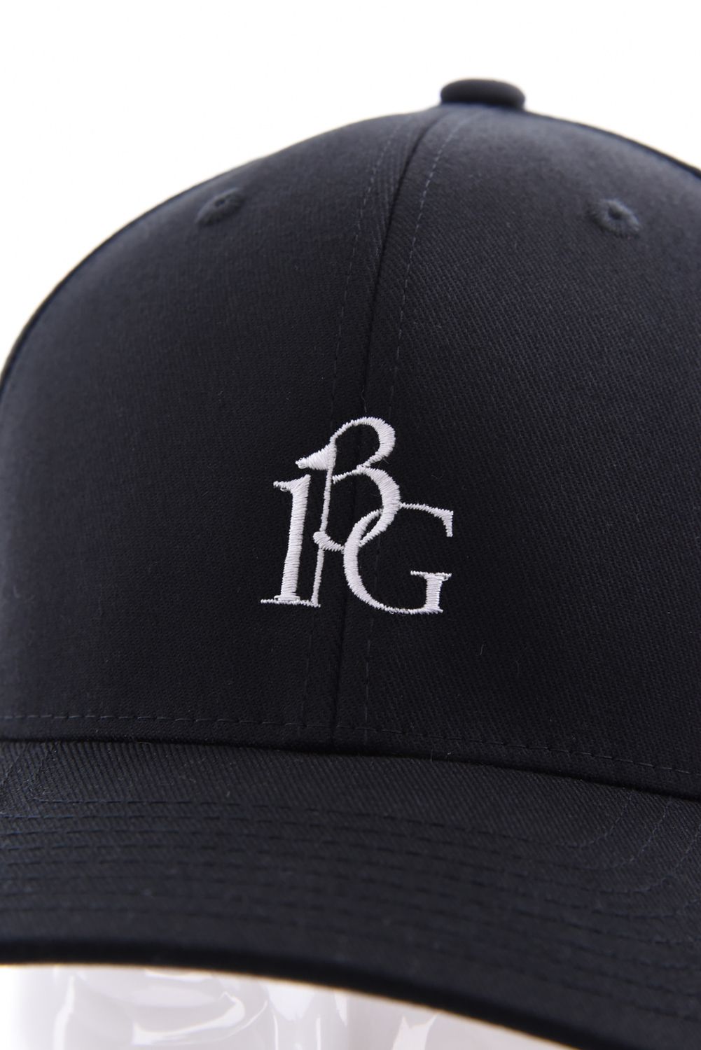 【26AW】 WOOLY COMBED 1PIU1UGUALE3 LOGO CAP / バックロゴ刺繍 キャップ (ブラック)