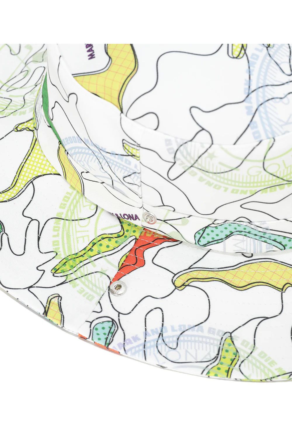 【26SS】 AXON CAMO FIELD HAT / ポリエステルツイル カモフラージュプリント サファリハット (ホワイト)