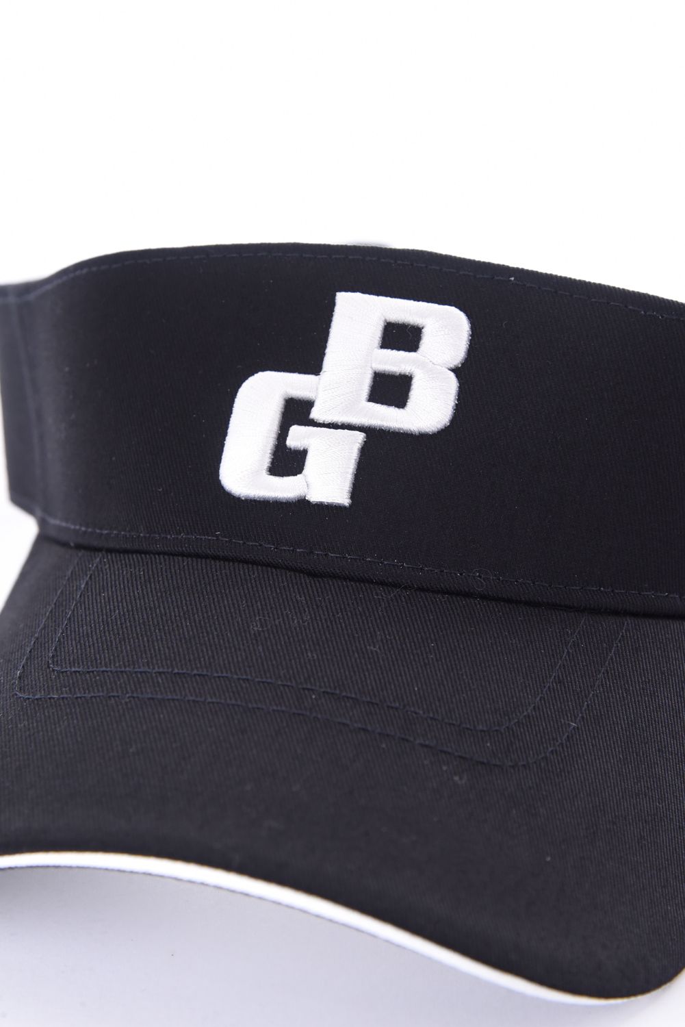 【26SS】 MEN’S BG LOGO VISOR / BGロゴ サンバイザー (ブラック)