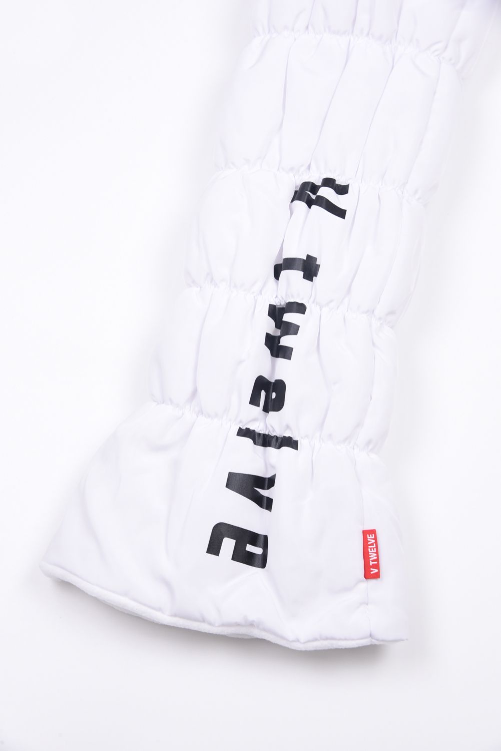 【レディース】 VL LEG WARMER / ブランドロゴ 中綿入りレッグウォーマー (ホワイト)