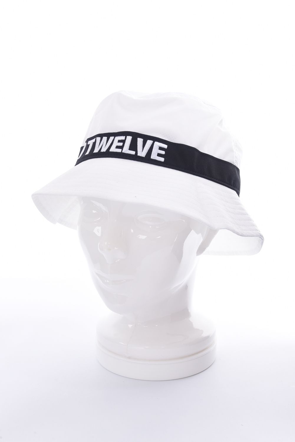 V12 - 【期間限定ポイント10倍】2TONE BUCKET / V12 バイカラーバケットハット (ホワイト) | GOSSIP GOLF