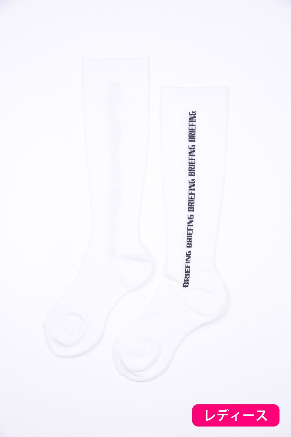 WOMENS CORDURA LOGO LINE HIGH SOCKS / サイドラインロゴ コーデュラ ハイソックス ホワイト レディース