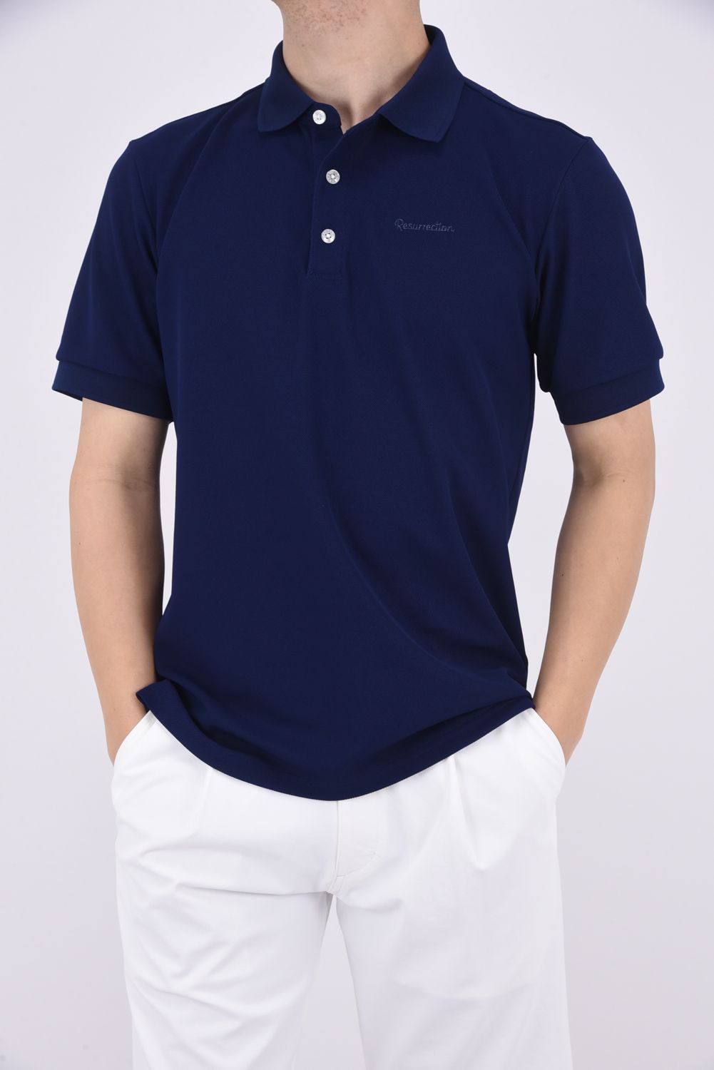 Resurrection - MENS BASIC POLO SHIRT / ベーシック ポロシャツ