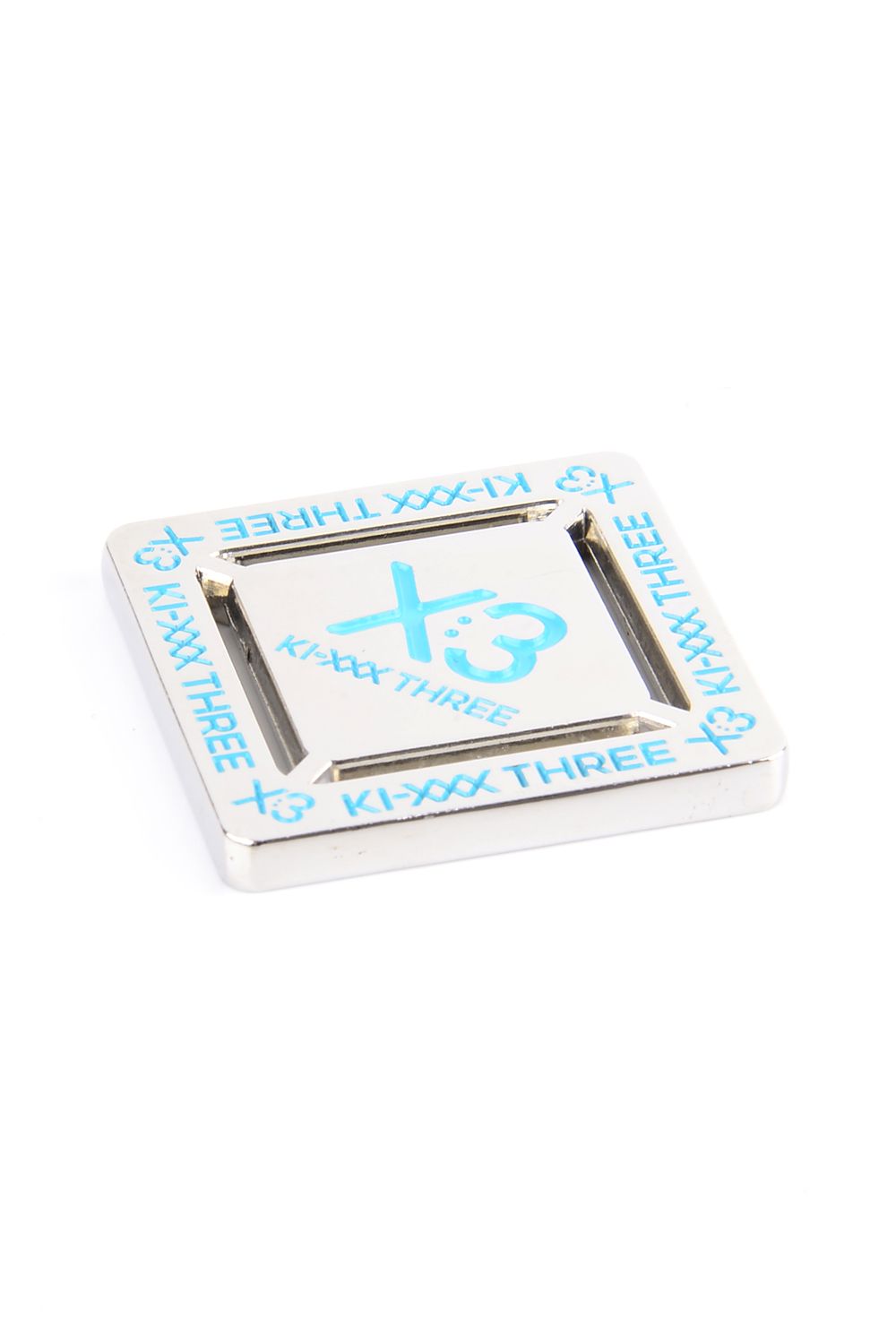 【26SS】【プレゼント好適品】 PLATE MARKER "SQUARE" / プレートマーカー スクエア (シルバー/ターコイズ)