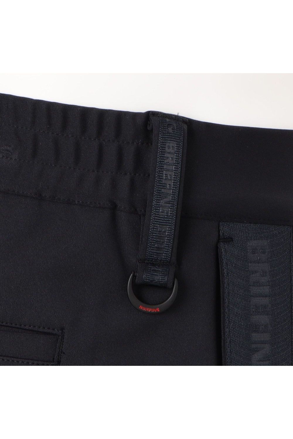 【25SS】 MENS LOGO LINE SHORT PANTS / ロゴラインテープ ショート パンツ (ブラック)