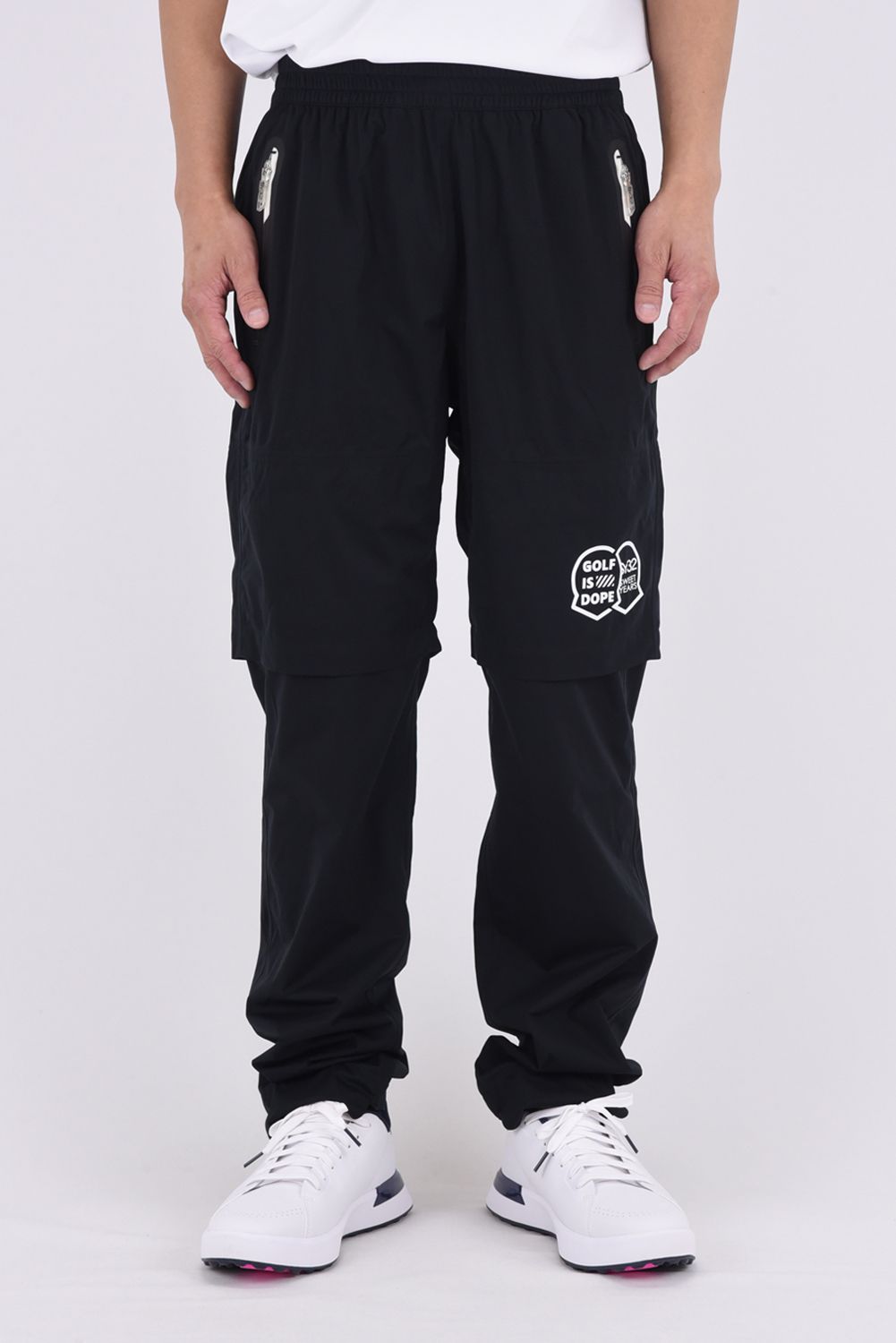 【26SS】【セットアップ】 25L RAIN SET UP / ハイストレッチ 2WAYレインジャケット&パンツ (ブラック)