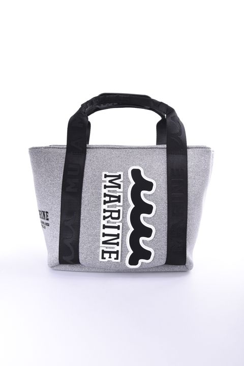 【26AW】 NEOPRENE TOTE BAG / ネオプレーン ウェーブロゴ トートバッグ (グレー)
