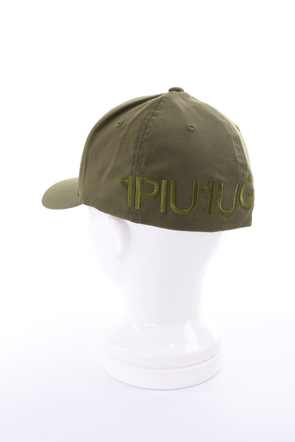 【26AW】 WOOLY COMBED 1PIU1UGUALE3 LOGO CAP / バックロゴ刺繍 キャップ (カーキ)