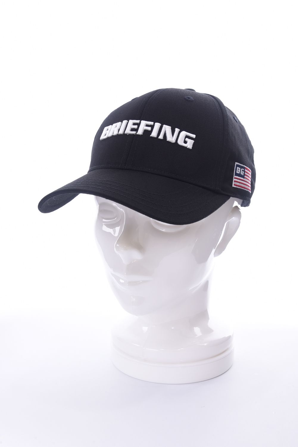 BRIEFING - MENS BASIC CAP / ロゴ刺繍 ベーシック ベースボール