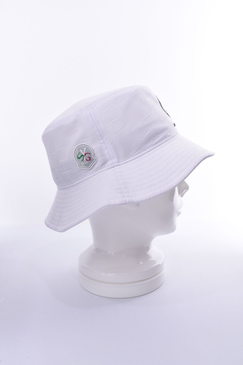GRAPHIC BUCKET HAT / グラフィックロゴ バケットハット (ホワイト)
