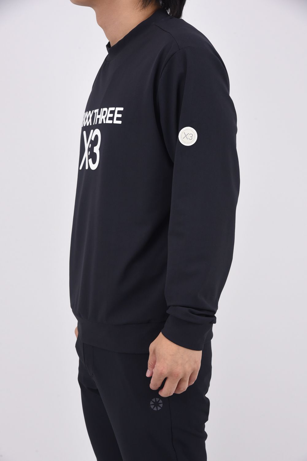 【25AW】 WATER REPELLENT STRETCH PULLOVER / 撥水 ストレッチ プルオーバー (ブラック)