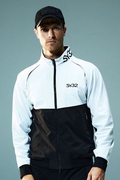 【ABSOLUTE】 VUELTA ZIP UP SWEAT JK / 2トーン 裏起毛 フルジップジャケット ホワイト*