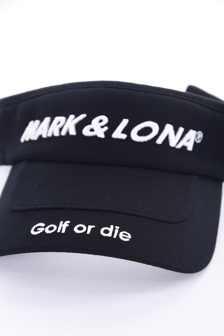 MARK&LONA - AVENIR VISOR / ブランドロゴ 刺繍 サンバイザー 