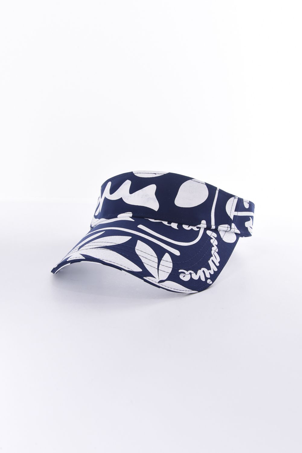 FLORAL VISOR / フローラル バイザー (ネイビー)