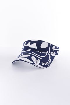 FLORAL VISOR / フローラル バイザー (ネイビー)