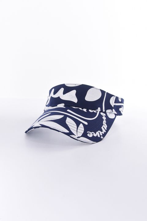 FLORAL VISOR / フローラル バイザー (ネイビー)