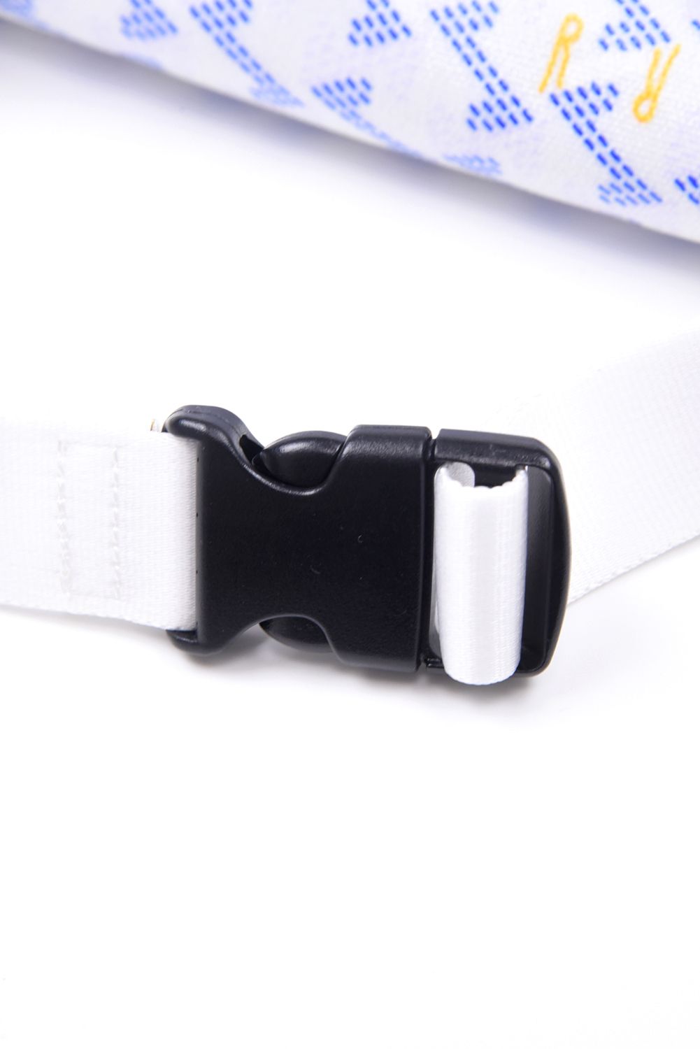 Aix （アイクス）  / ブランド オリジナルテキスタイル ウエストポーチ (アクア)